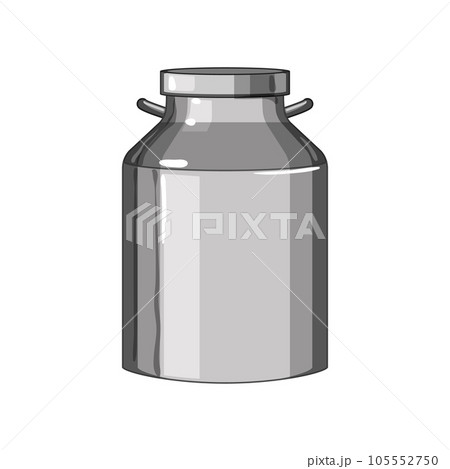 jug metal milk can cartoon vector illustration jug metal milk can cartoon vector illustration 105552750