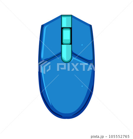 pixel game mouse cartoon vector illustrationのイラスト素材 [105552765] - PIXTA
