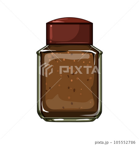 prepare coffee soluble cartoon vector illustration 105552786