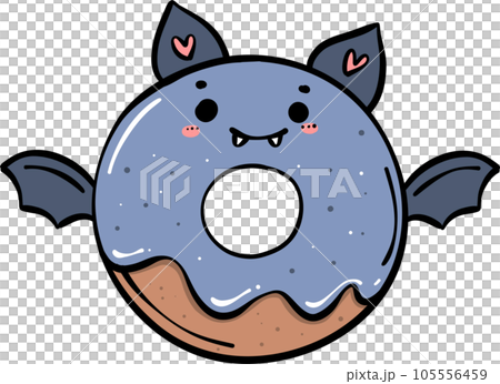 Cute colorful spooky Halloween Donut Costume Doodle. Adorable Vibrant Festive Delight fun hand drawing. Cute colorful spooky Halloween Donut Costume Doodle. Adorable Vibrant Festive Delight fun hand drawing. 105556459