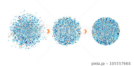 Big data visual information background. Social network concept. Connection vector background. 105557668