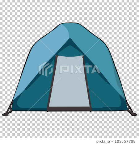 Camping tent clipart flat design on transparent background, camping isolated clipping path element Camping tent clipart flat design on transparent background, camping isolated clipping path element 105557789