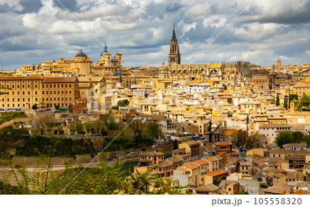 Photo of Toledo with view of Cathedral of Saint Mary 105558320