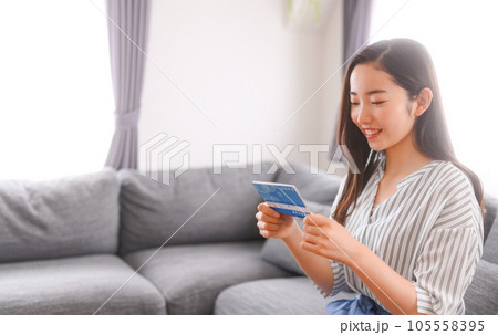 女性ポートレート. 105558395