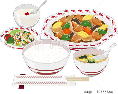 酢豚定食 105558861