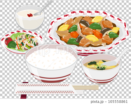 酢豚定食 105558861