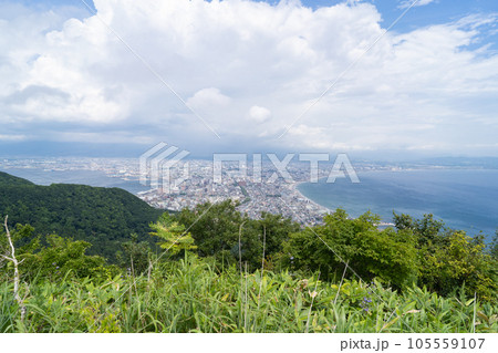 千畳敷要塞跡地から見た景色（函館山） 105559107