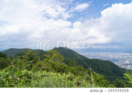千畳敷要塞跡地から見た函館山 105559108
