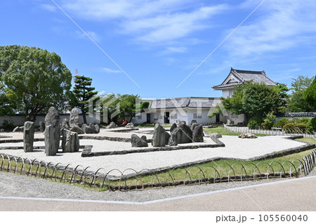 岸和田城にある八陣の庭 105560040