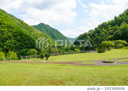 定山渓ダム下流園地 定山渓ダム下流園地 105560606