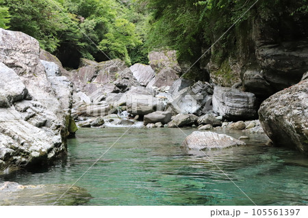 仁淀川ブルーのキレイな川 105561397