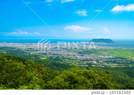 北海道　七飯町　城岱スカイライン 105561488