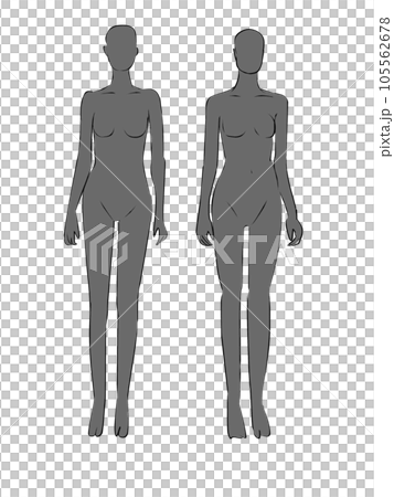女性のマネキンのイラスト 105562678
