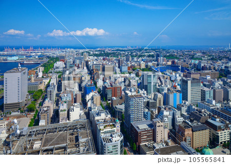 横浜スタジアム コンテナターミナル 本牧 根岸湾 横浜スタジアム コンテナターミナル 本牧 根岸湾 105565841