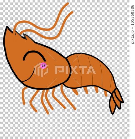 cartoon animal of big crayfish icon cartoon animal of big crayfish icon 105569386