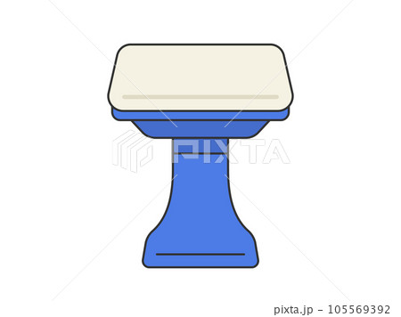 体操の跳馬の器具のイラスト 105569392