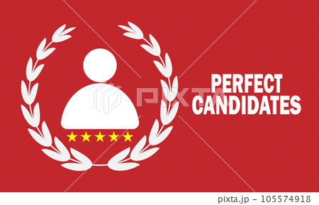 Perfect Candidates Concept vector illustration Perfect Candidates Concept vector illustration 105574918