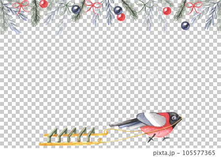 bullfinch sled postcard bullfinch sled postcard 105577365