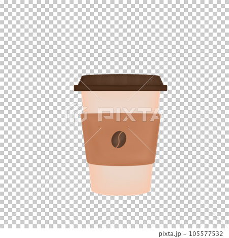 Coffee on cup  105577532