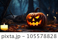 ハロウィンのカボチャ 105578828
