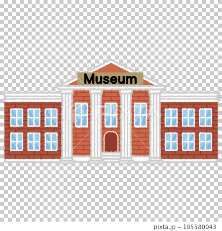 Art museum illustration 105580043