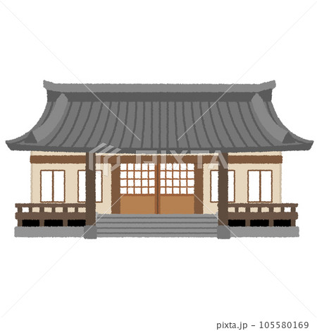 お寺のイラスト 105580169
