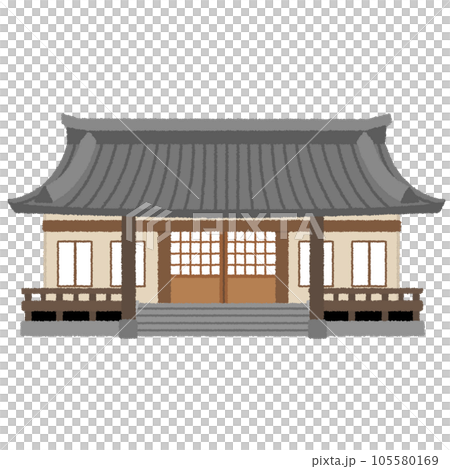お寺のイラスト 105580169