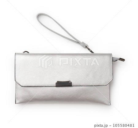Women's clutch bag on a white background Women's clutch bag on a white background 105580481