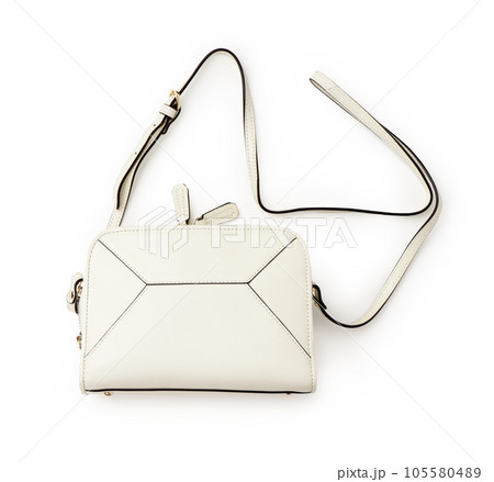 Women's handbag on a white background Women's handbag on a white background 105580489