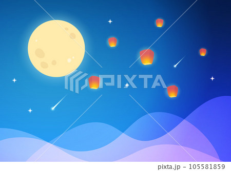 ランタンフェスティバル 燈籠祭り 祭りちょうちん 105581859