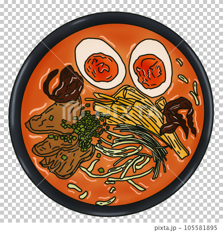 vector set of noodles vector set of noodles 105581895