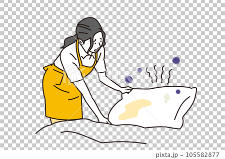 亞洲女人做房屋清潔 105582877