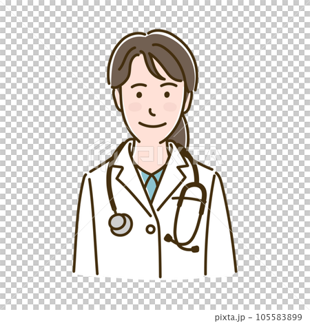 白大褂的女醫生 105583899