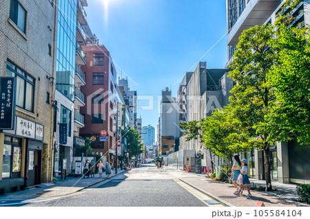 東京都港区の都市風景 浜松町駅 東京都港区の都市風景 浜松町駅 105584104