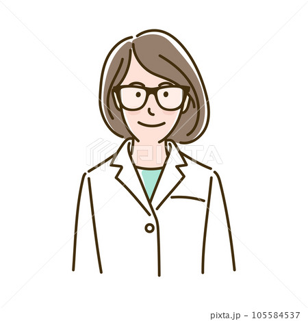 白衣の女性 白衣の女性 105584537