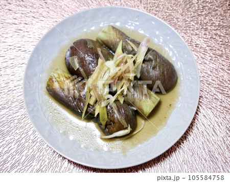ナスの煮浸し ナスの煮浸し 105584758