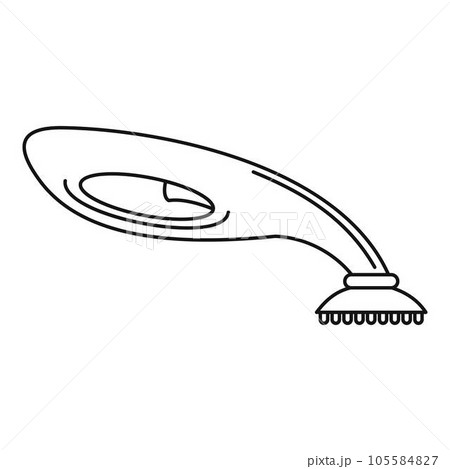 Hand vacuum cleaner icon. Outline hand vacuum cleaner vector icon for web design isolated on white background Hand vacuum cleaner icon. Outline hand vacuum cleaner vector icon for web design isolated on white background 105584827