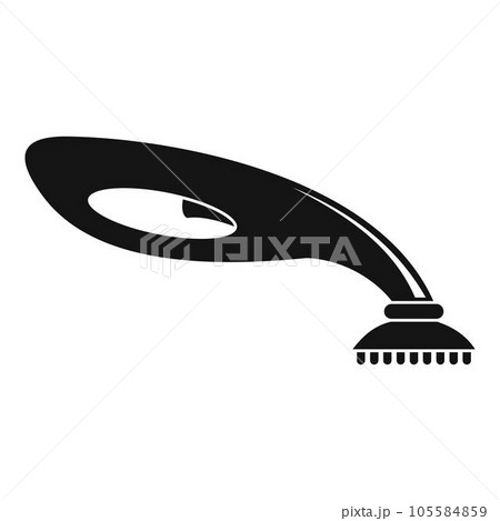 Hand vacuum cleaner icon. Simple illustration of hand vacuum cleaner vector icon for web design isolated on white background 105584859