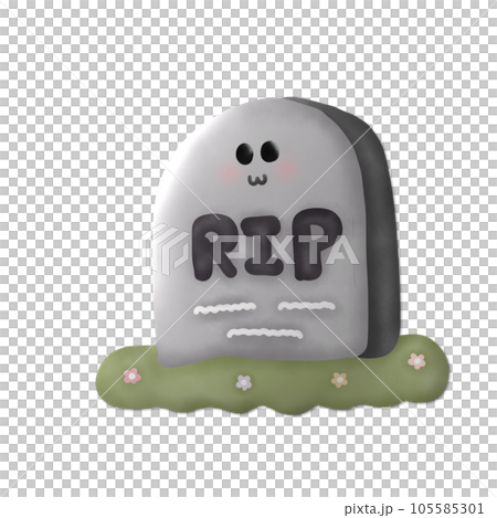 Halloween clipart 3D RIP Gave Halloween clipart 3D RIP Gave 105585301