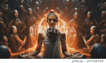 カルト教団のイメージ カルト教団のイメージ 105586304