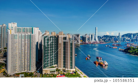 Aug 3 2023 Nam Cheong is a district, southwestern part of Kowloon, 105586351