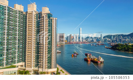 Aug 3 2023 Nam Cheong is a district, southwestern part of Kowloon, 105586353