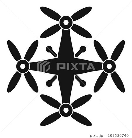 Transport drone icon. Simple illustration of transport drone vector icon for web design isolated on white background Transport drone icon. Simple illustration of transport drone vector icon for web design isolated on white background 105586740