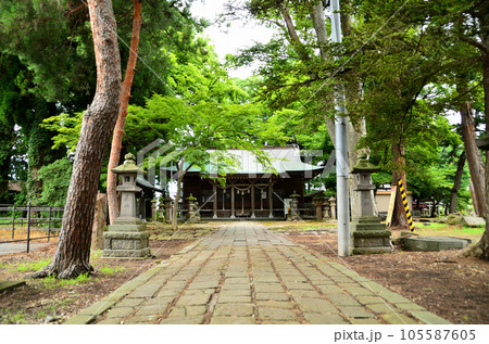 福島県会津若松市の会津大鎮守　諏方神社 105587605