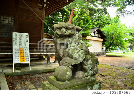 福島県会津若松市の会津大鎮守 諏方神社 福島県会津若松市の会津大鎮守 諏方神社 105587669
