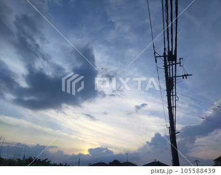 夕焼け空 夕焼け空 105588439