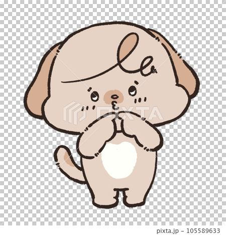 Cute dog illustration doodle arts happy activities hand drawn  transparent background 105589633