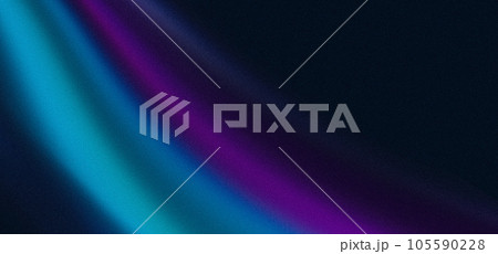 Dark blue purple color gradient background grainy texture black abstract web banner backdrop design copy space 105590228