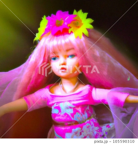AI image of a doll 105590310
