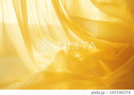 yellow fabric background illustration 105590379